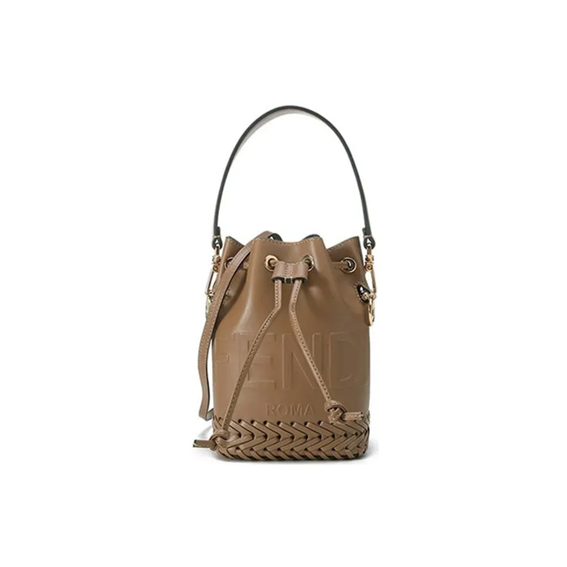 FENDI MINI MON TRESOR BUCKET BAG 8BS010AGV0F11WP (20*15*11cm)